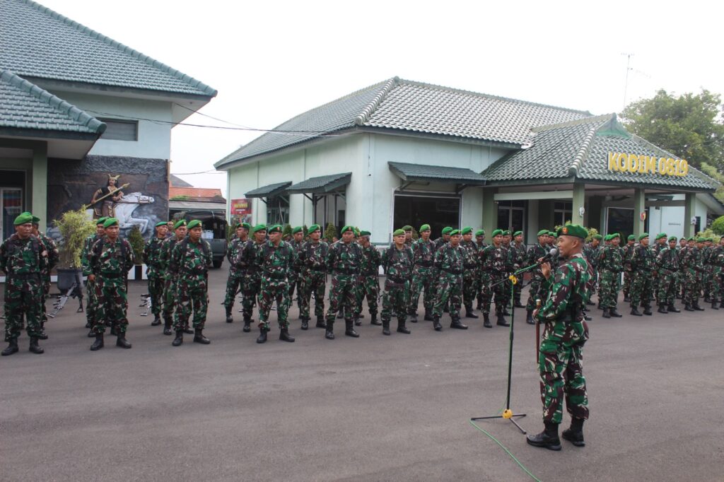 Dandim Lepas Gelombang Cuti Gelombang I Lebaran Idul Fitri 1446 H