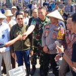 Panen Raya Serentak di Lotim, Dandim 1615/Lotim TNI Siap Dampingi Petani