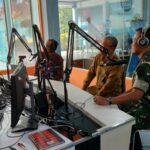 Podcast RRI Bahas Strategi Penyerapan Gabah Bersama Dandim