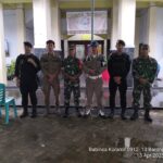 Babinsa Koramil 13/Barong Tongkok Amankan Ibadah Minggu Palma di Gereja Paroki Kristus Raja Barong Tongkok
