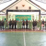 Dandim 1015/Sampit Pimpin Korps Raport Kenaikan Pangkat Anggota