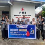 Dalam Rangka Hari Bakti. Permasyarakatan Ke-61 Lapas Selong Gelar Donor Darah Bagi Pegawai, DWP dan Keluarga Lapas Selong 