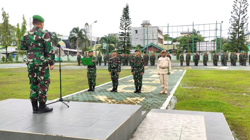 Kodim 1015/Sampit Gelar Upacara 17-an