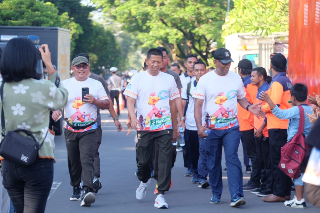 Hadiri Fun Run dan Penanaman Pohon Serentak, Danrem 162/WB: Sinergi, Sehat dan Lestari