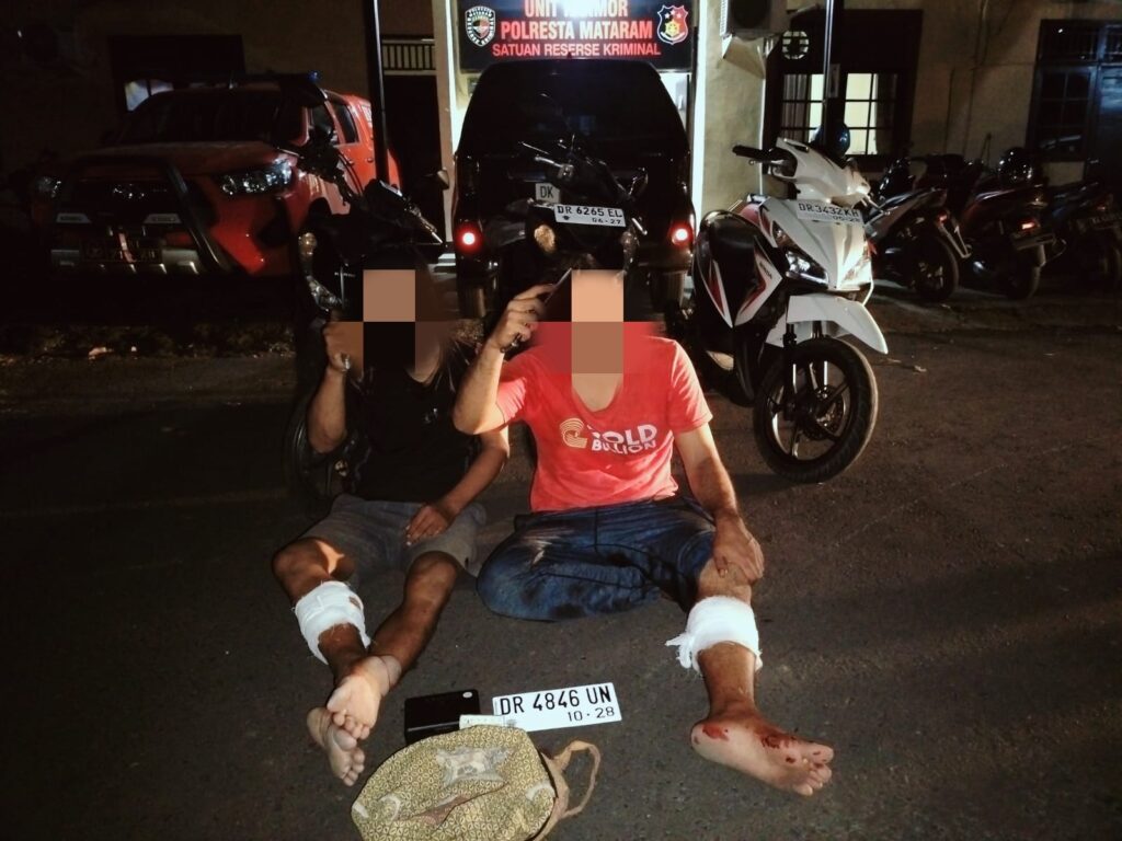 Dua Residivis Curanmor Kembali Beraksi, Tim Resmob Polresta Mataram Berhasil Meringkus di Dasan Ceremen