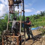 Sumur Bor di Dusun Kesambik Rempek Jawaban Musim Kemarau