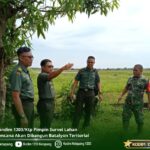 Dandim 1203/Ktp Pimpin Survei Lahan Yang Rencana Akan Dibangun Batalyon Teritorial