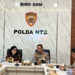 Irwasda Polda NTB Dampingi Komnas HAM Bahas Dugaan Pelanggaran HAM