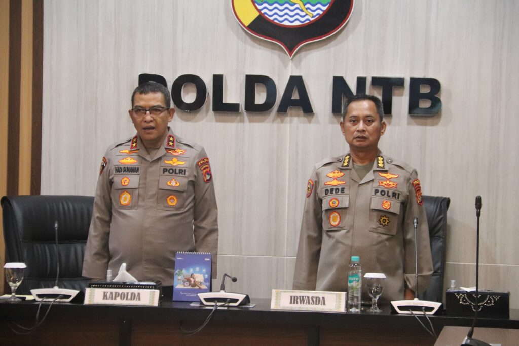 Dibuka Kapolri, Kapolda NTB Ikuti Rakernis 4 Divisi