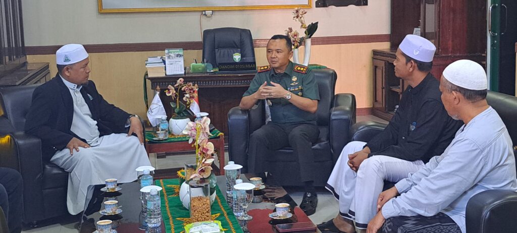Dandim 0105/Abar Terima Dokumen Resmi Hasil Mudzakarah Ulama Dari Utusan MPU, HUDA dan MUDAB Aceh Barat