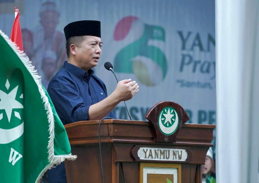 Hadiri Hari Jadi YANMU NW Praya, Gubernur NTB Serukan Pentingnya Menuntut Ilmu