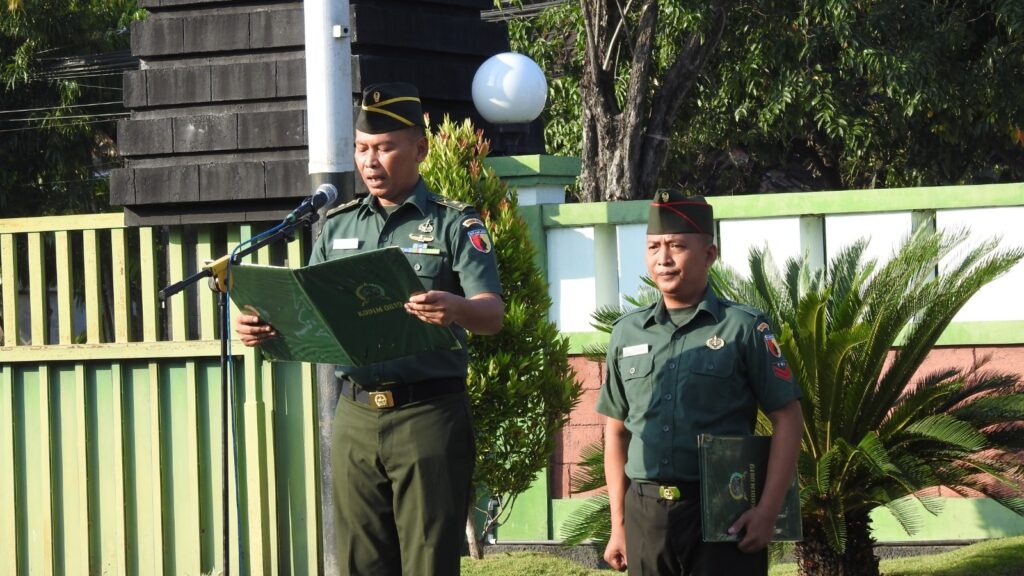 Kodim 0819 Pasuruan Gelar Upacara Bendera