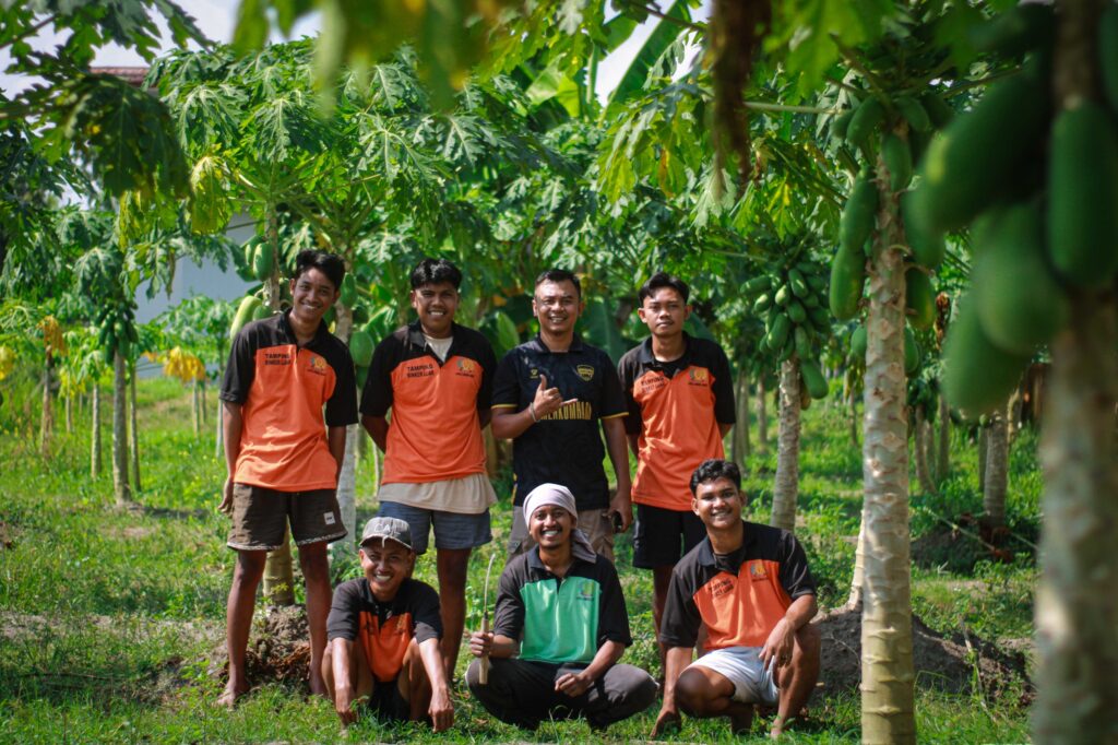 Budidaya Pepaya California, Warga Binaan Lapas Lombok Barat Disiapkan jadi Petani Multitalenta
