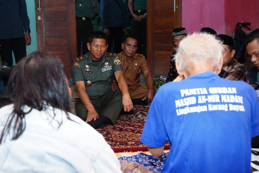 Danrem 162/WB Kunjungi Purnawirawan : Teguhkan Silaturahmi dan Warisan Pengabdian TNI