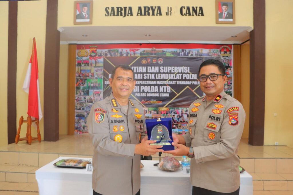 Polres Lombok Utara Terima Kunjungan Dari PPITK STIK Polri