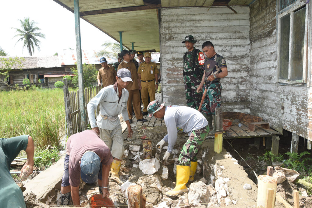 TMMD ke-124 HST Tancap Gas, Rehab Langgar Darussalam