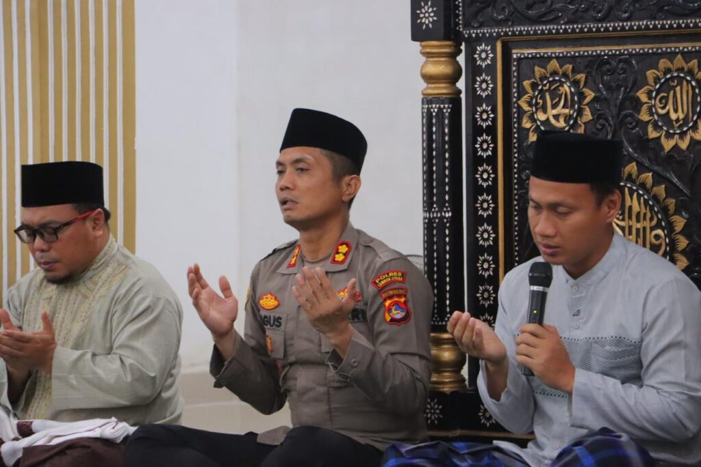 Polres Lombok Utara Gelar Doa Bersama Anak Yatim, Wujud Ikhtiar dan Kepedulian Sosial