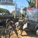 Material Jalan Terus Mengalir, Satgas TMMD 124 Kodim 1002/HST Pacu Pembangunan di Haruyan