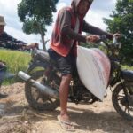 Kepedulian Satgas TMMD: Ulurkan Tangan Bantu Petani Bawa Hasil Panen