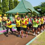 Uji Kemampuan Fisik Prajurit Kodim 0808/Blitar Melalui Samapta Periodik
