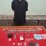 Dibekuk di Kandang Sendiri, Seorang Laki – Laki Muda di Ampenan Simpan Hampir 3 Gram Sabu
