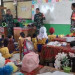 Babinsa Kodim 1006/Banjar Berbagi Ilmu Matematika Metode GASING di SDN 5 Keraton