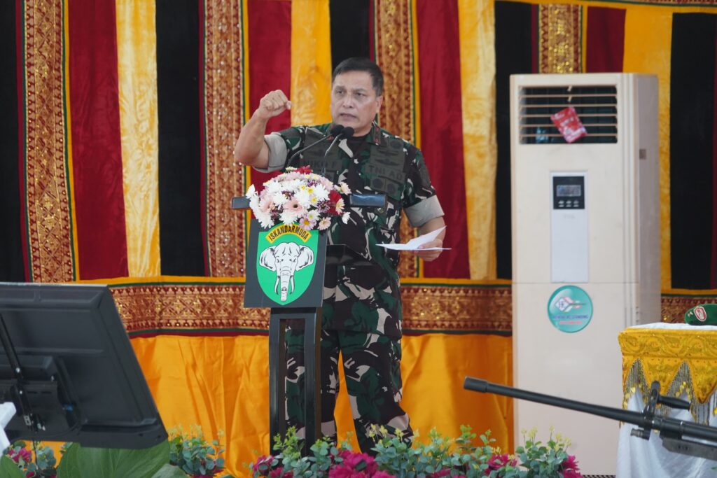 Ini Pesan Pangdam IM saat buka Apel Komandan Satuan TNI AD TA 2025 di Markas Yonif 116/GS, Meulaboh, Aceh Barat.