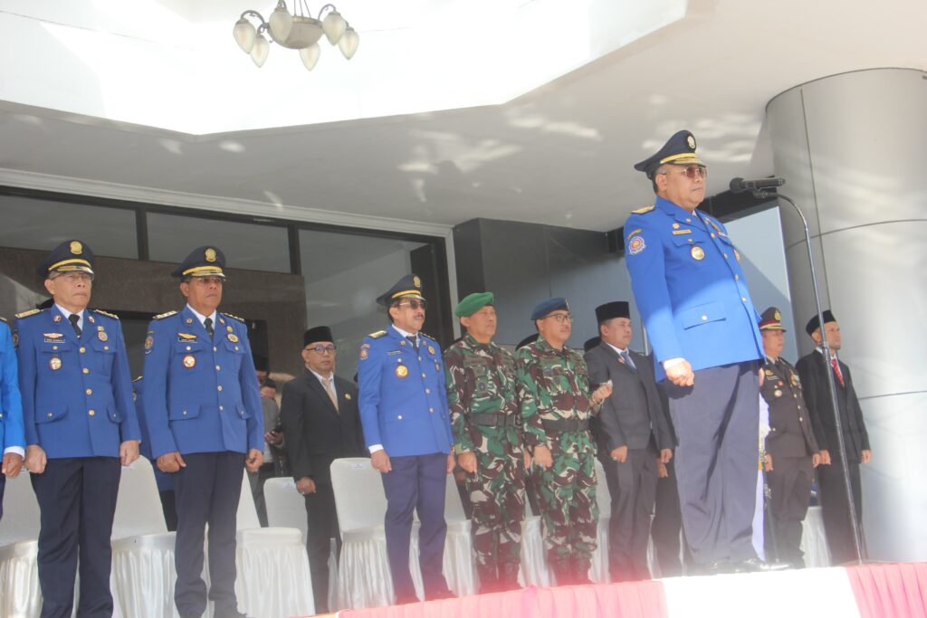 Kasrem 162/WB Hadiri Peringatan HUT Pemadam Kebakaran dan Penyelamatan Ke-106 Tingkat Provinsi NTB di Lombok Timur