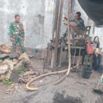 Melalui TMMD Ke-124, Kodim 1620/Loteng Bangun Sumur Bor untuk Masyarakat