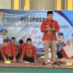 Dandim 1006/Banjar Hadiri Pelepasan Calon Jamaah Haji Kota Banjarbaru