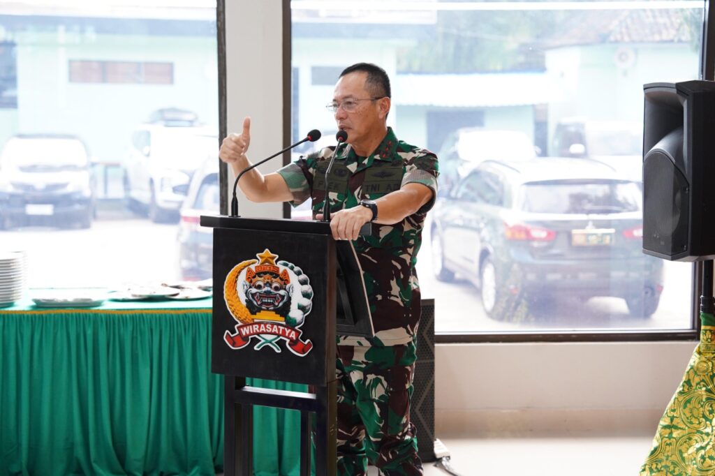 Pangdam IX/Udayana Kunjungi Jajarannya di Wilayah Jembrana