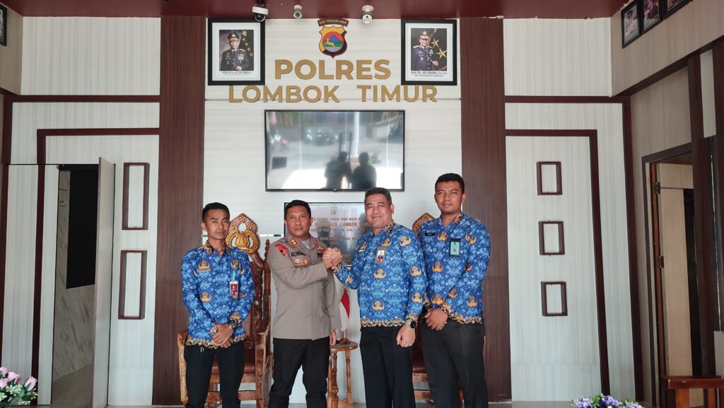 JALIN SILATURRAHMI, LAPAS SELONG PERKUAT SINERGI DENGAN POLRES LOTIM