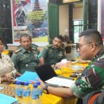 Kunjungan Tim Wasrik, Kodim 1606 Siap Tingkatkan Akuntabilitas