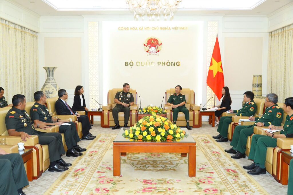 Perkuat Diplomasi Pertahanan, Kasad Jalin Kemitraan Strategis dengan Tentara Rakyat Vietnam
