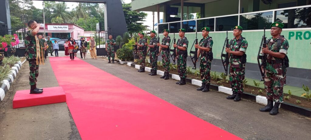 Pangdam VI/MLW Mayjen TNI Rudy Racmat Nugraha Laksanakan Kunker di Kodim 0912/Kubar
