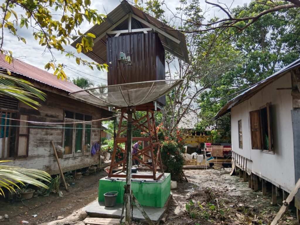 Pembangunan Sumur Bor Program TMMD ke-124 Kodim 1002/Hulu Sungai Tengah di Pengambau Hilir Luar Capai Progres Signifikan