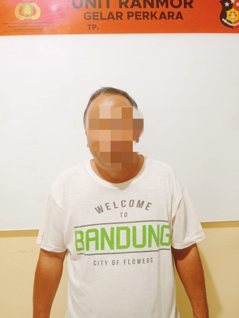 Gadai Mobil Bermasalah, Warga Rembiga Ditangkap Polisi di Kontrakan Anak