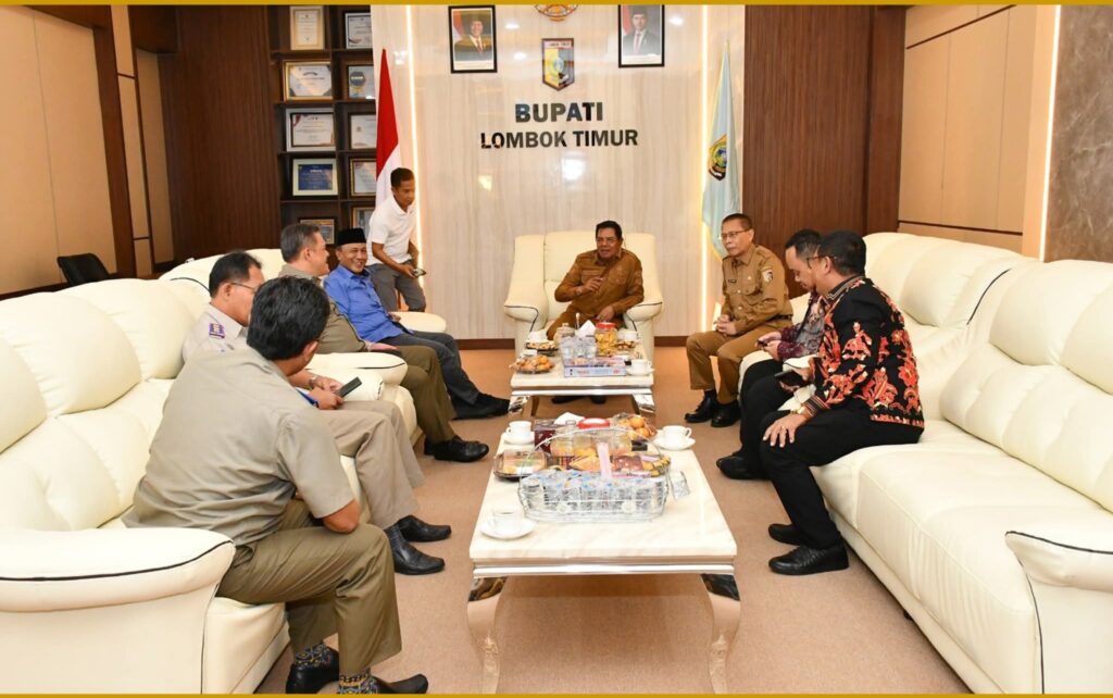 Bupati dan Wakil Bupati Lombok Timur Sambut Kunjungan Kerja Komisi II DPR RI Bahas PTSL