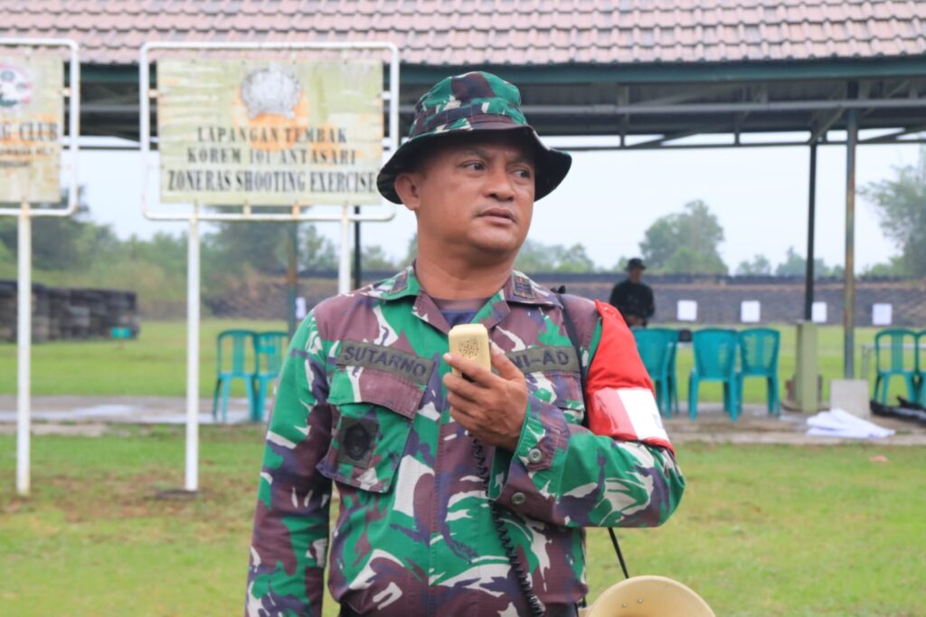 Latihan Menembak, Wujud Peningkatan Profesionalisme Prajurit Kodim 1006/Banjar