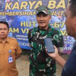 KODIM 1006/BANJAR GELAR KARYA BAKTI DI PASAR ASTAMBUL PERINGATI HUT KE-67 KODAM VI/MULAWARMAN
