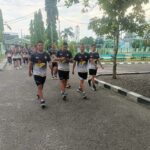 Jaga Kebugaran Personil, Kodim 1015/Sampit Laksanakan Olahraga Bersama