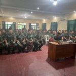 Pencegahan Maraknya Judi Online ,Personil Kodim 1015/Sampit Ikuti Vicon Bersama Pangdam XII/TPR