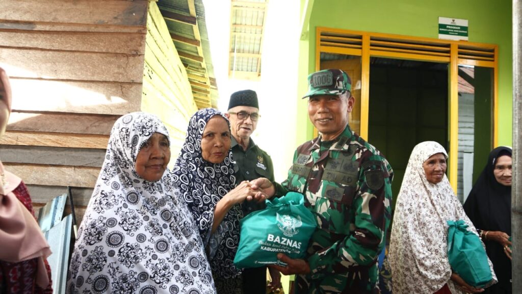Baznas dan Koramil Kertak Hanyar Rehab Rumah Warga Tak Layak Huni