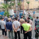 Pasar Kertak Hanyar Berubah Menjadi Bersih Berkat Gotong Royong TNI, Polri dan Warga