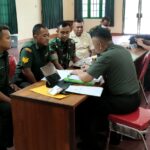 Kodim 1015/Sampit Terima Kunjungan dari Tim Dalwasproggar Bidang Latihan TW I dan II dari Slatad Ta 2025