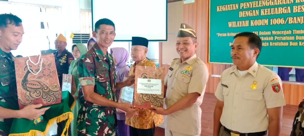 Kodim 1006/Banjar Gelar Komsos KBT Secara Virtual Mabesad ,Perkuat Integritas dan Persatuan Bangsa