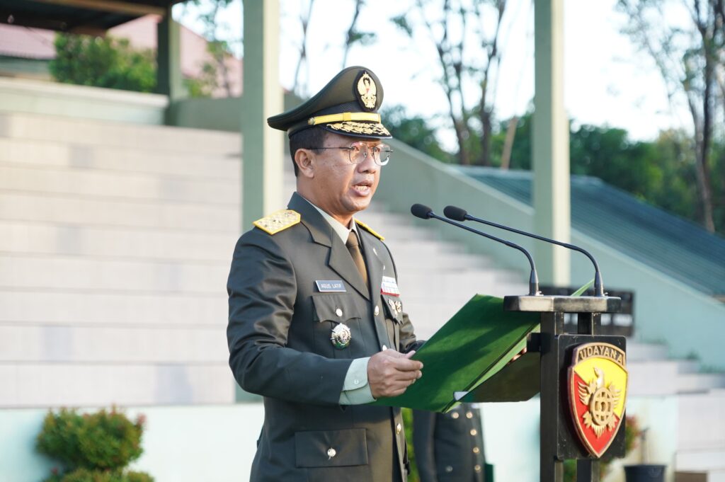 Kodam IX/Udayana Kukuhkan Komitmen di Hari Lahir Pancasila Menuju Indonesia Emas 2045