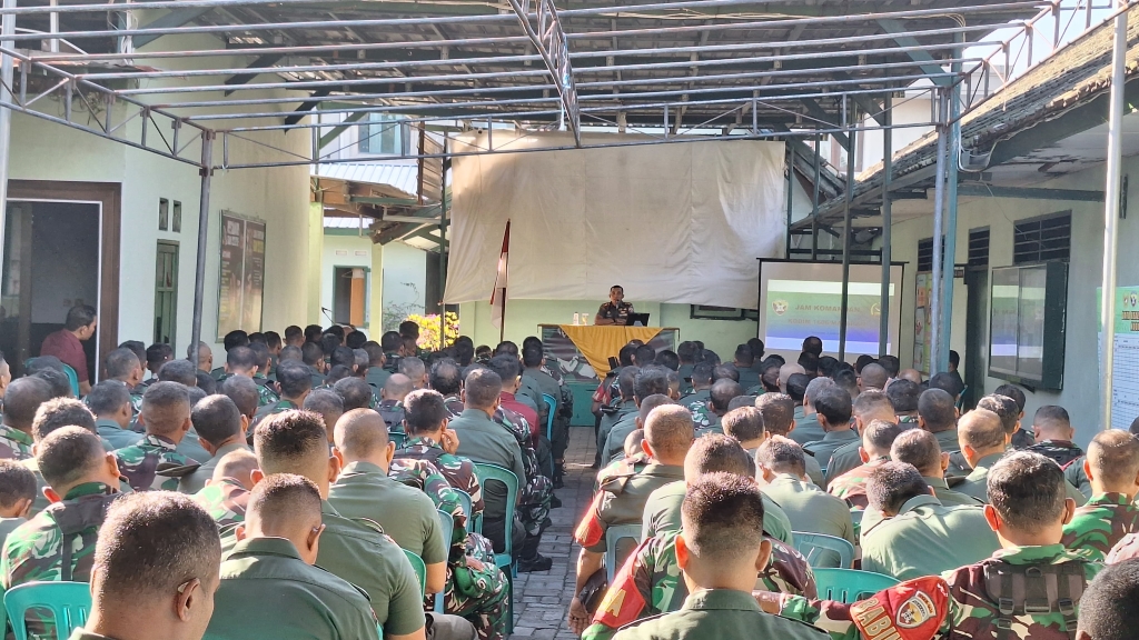 Jamdan Kodim 1606/Mataram: Babinsa Diminta Jadi Problem Solver dan Cermin TNI di Masyarakat