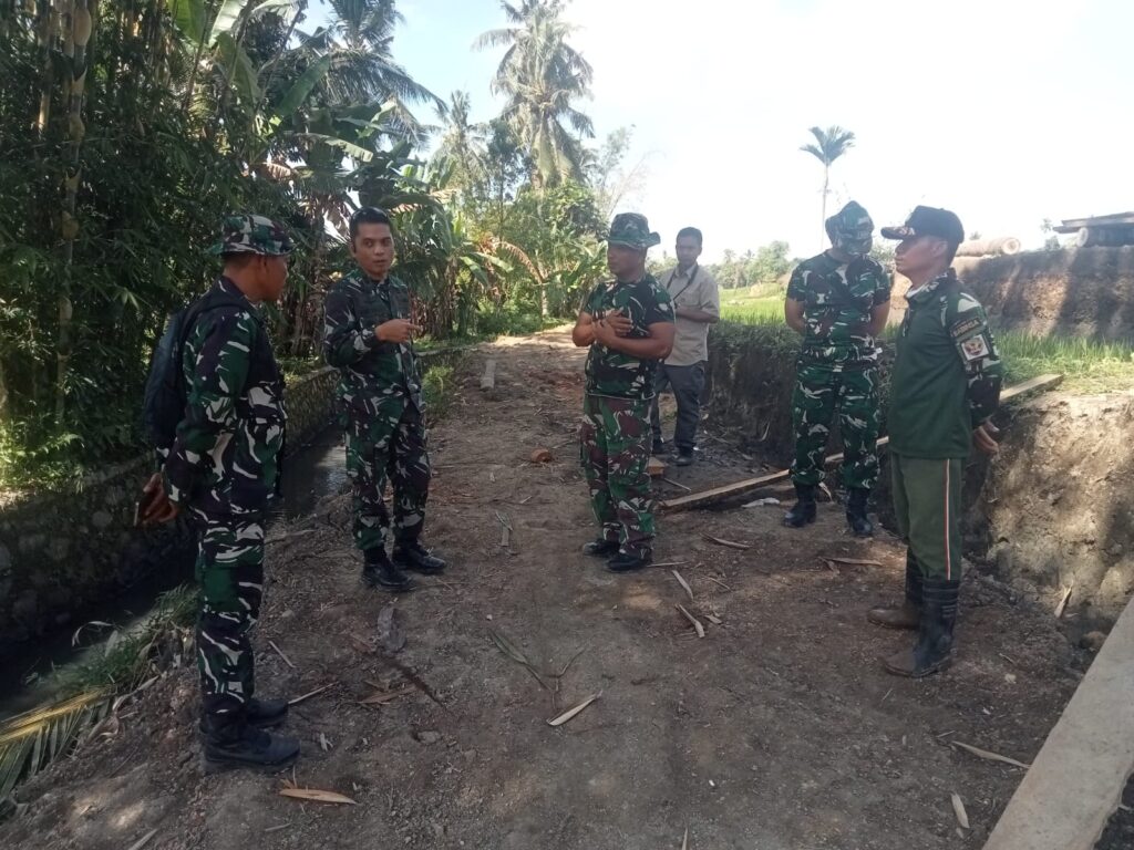 Jelang Kunjungan Pangdam IX/Udayana, Dandim 1620/Loteng Tinjau Progres Sasaran Fisik TMMD