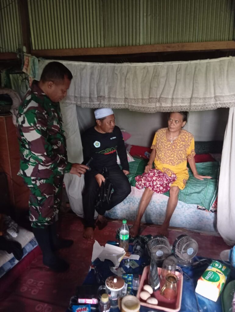BABINSA PEDULI WARGA TAK MAMPU: ISNAWATY, WARGA SAKIT DI DALAM HUTAN MENDAPAT PERHATIAN SERIUS